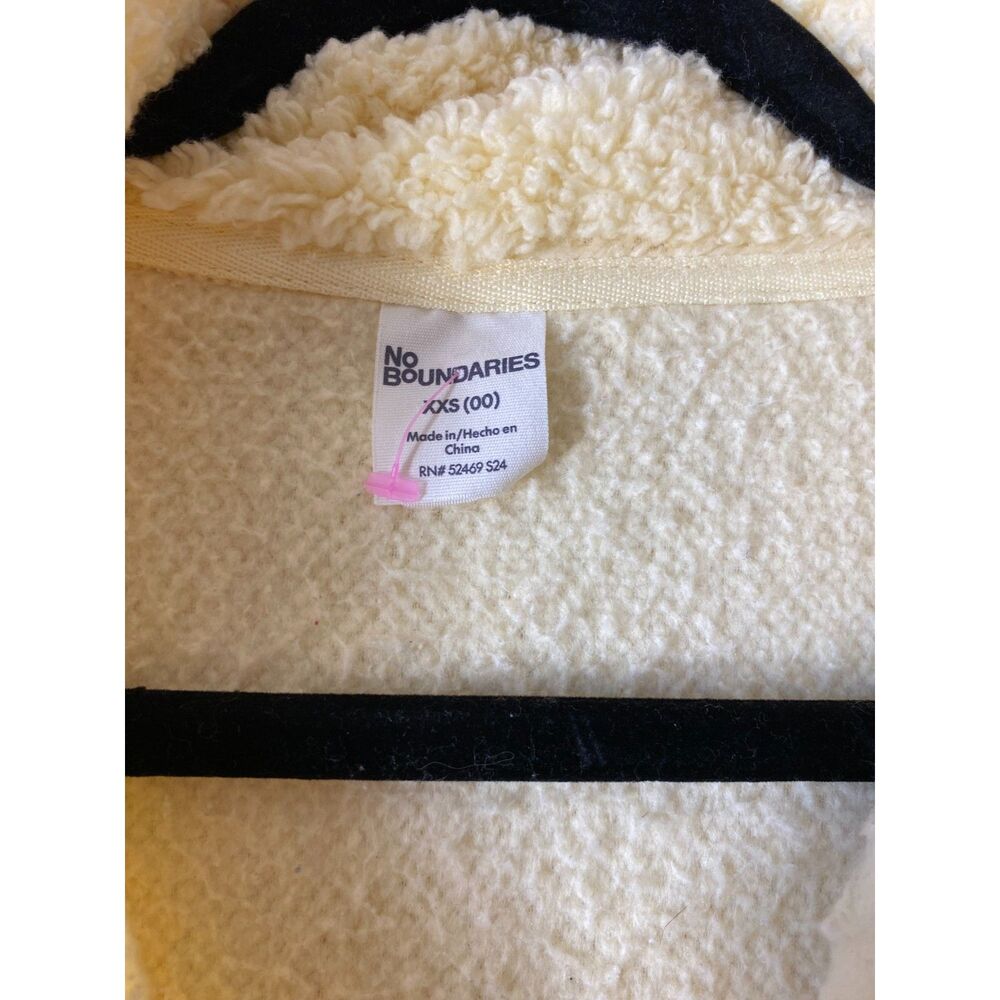 Women's Light Yellow No Boundaries Half Zip XXS